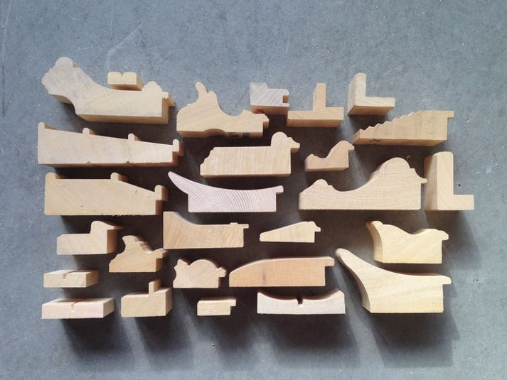 Coprifili in legno
